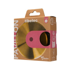 Pavillon cache metal cylindrique d.100mm bronze tibelec - TIBELEC