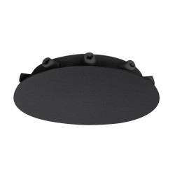 Plafonnier pavillon métal araignée 12 cables d 180 mm noir TIBELEC - TIBELEC