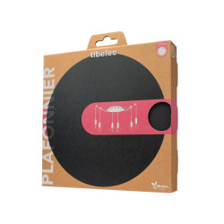 Plafonnier pavillon métal araignée 12 cables d 180 mm noir TIBELEC - TIBELEC