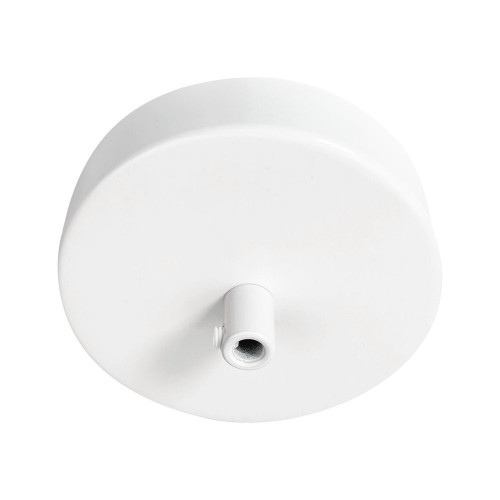 Pavillon cache metal cylindrique d.100mm blanc tibelec - TIBELEC