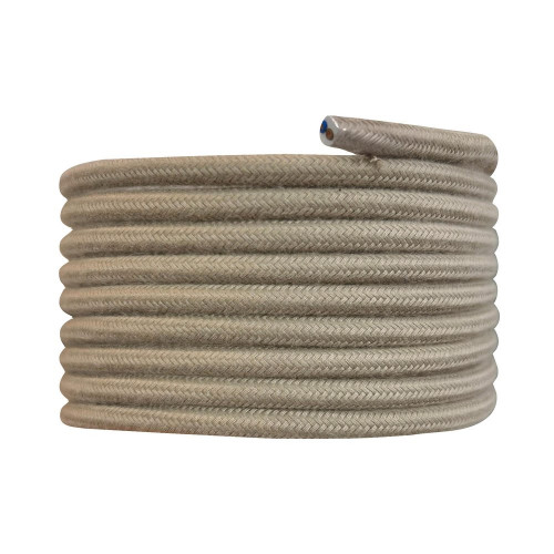 Cable tissu 2x0.75mm 3m lin tibelec - TIBELEC