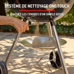 Barbecue charbon de bois WEBER Original kettle 57, noir - Weber