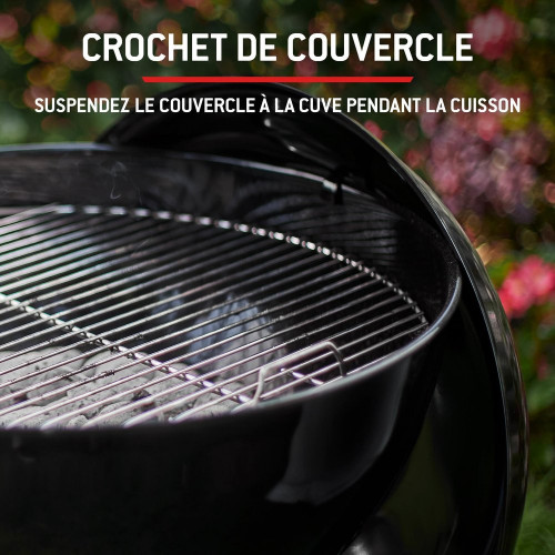 Barbecue charbon de bois WEBER Original kettle 57, noir - Weber