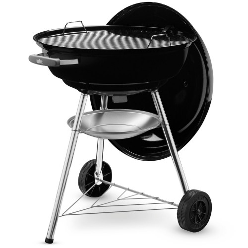 Barbecue charbon de bois WEBER Compact kettle 57, noir - Weber