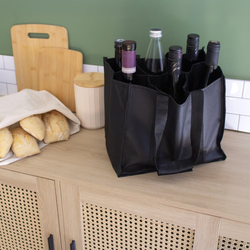 PORTE BOUTEILLES DE TRANSPORT KABU POUR 6 BOUTEILLES - BOX & BEYOND