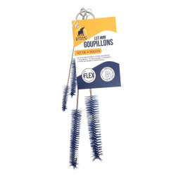 Lot de 4 goupillons acier inoxydable ELEPHANT de marque ELEPHANT, référence: B10000300