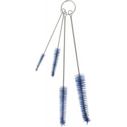 Lot de 4 goupillons acier inoxydable ELEPHANT - ELEPHANT