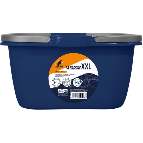 Bassine carree 14l avec anses elephant - ELEPHANT