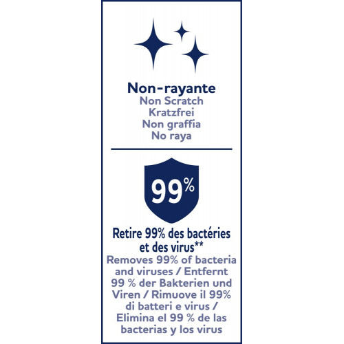 MICROFIBRE VITROCERAMIQUE / INOX SPONTEX - SPONTEX EXPERT