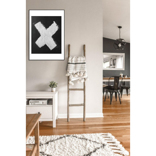 Cadre Accent, H.100 x l.70 cm, aluminium noir, NIELSEN - NIELSEN