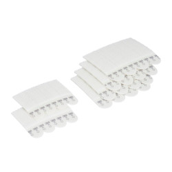 Lot de 12 Languette adhésive blanc Command 3M - COMMAND