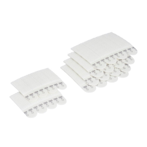 Lot de 12 Languette adhésive blanc Command 3M - COMMAND
