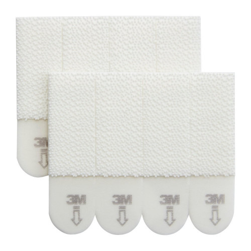 Lot de 4 Languette adhésive blanc Command 3M - COMMAND