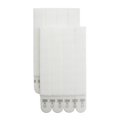 Lot de 4 Languette adhésive blanc Command 3M - COMMAND