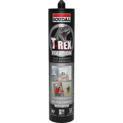 Colle fixation polymere universelle blanc, 485G de marque SOUDAL, référence: B10003900