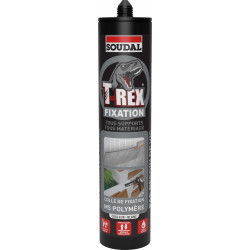 Colle fixation polymere universelle blanc, 485G - SOUDAL