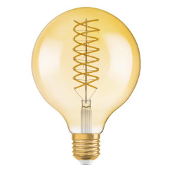 Led g125 e27 à filament flexible 60 w chaud OSRAM de marque OSRAM, référence: B9947500