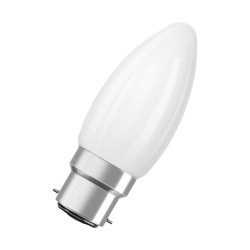 Ampoule led classique, flamme B22, 470lm , blanc chaud, dimmable, OSRAM de marque OSRAM, référence: B9948900