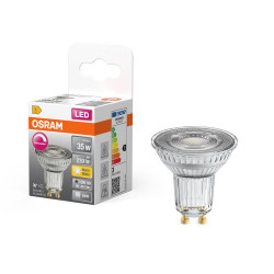 Ampoule led classique, réflecteur GU10, 230lm , blanc chaud, dimmable, OSRA - OSRAM