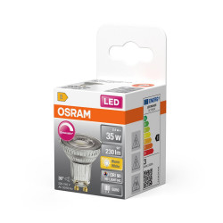 Ampoule led classique, réflecteur GU10, 230lm , blanc chaud, dimmable, OSRA - OSRAM