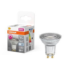 Ampoule led classique, réflecteur GU10, 230lm , blanc neutre, dimmable, OSR de marque OSRAM, référence: B9949600