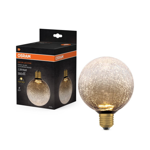 Ampoule led décorative globe E27, 300lm , gris, OSRAM - OSRAM