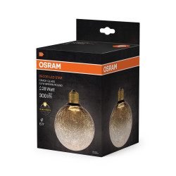 Ampoule led décorative globe E27, 300lm , gris, OSRAM - OSRAM