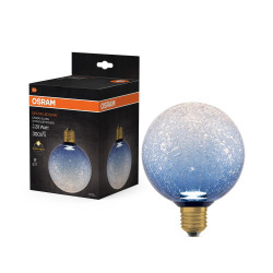 Ampoule led décorative globe E27, 300lm , bleu, OSRAM de marque OSRAM, référence: B9950700