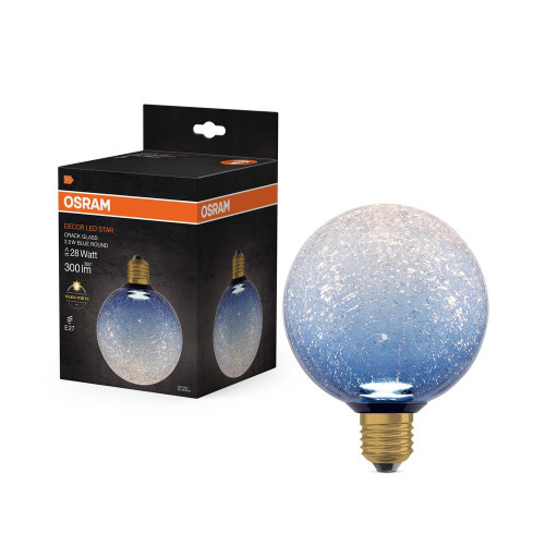 Ampoule led décorative globe E27, 300lm , bleu, OSRAM - OSRAM