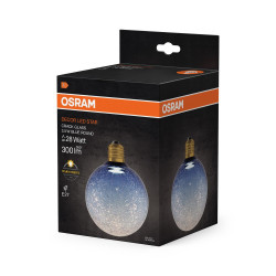 Ampoule led décorative globe E27, 300lm , bleu, OSRAM - OSRAM