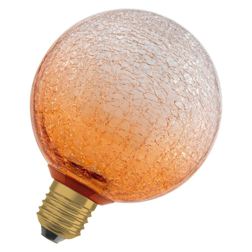 Ampoule led décorative globe E27, 300lm , orange, OSRAM - OSRAM