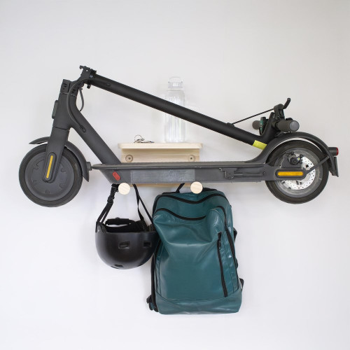 Support vélo mural tablette WOODY - BOX & BEYOND
