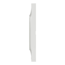Plaque double Odace Styl, SCHNEIDER ELECTRIC, blanc - SCHNEIDER ELECTRIC