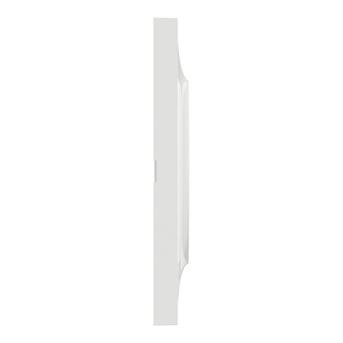 Plaque double Odace Styl, SCHNEIDER ELECTRIC, blanc - SCHNEIDER ELECTRIC