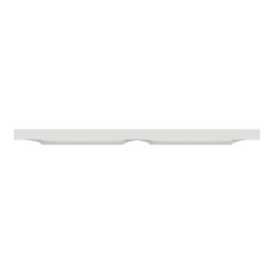 Plaque double Odace Styl, SCHNEIDER ELECTRIC, blanc - SCHNEIDER ELECTRIC