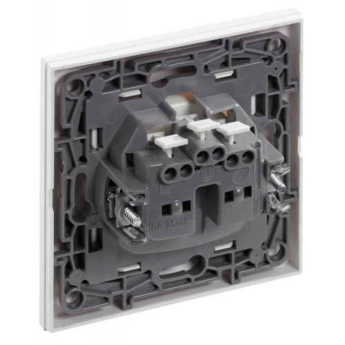 Lot de 10 prises avec terre Neptune, blanc, LEGRAND - LEGRAND