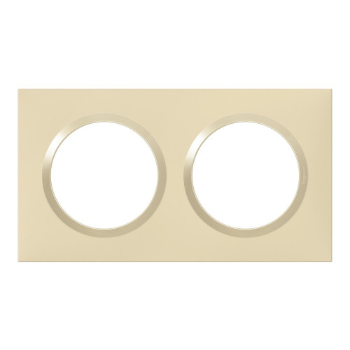 Plaque double Dooxie, LEGRAND, dune - LEGRAND