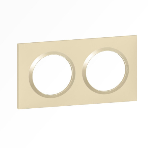 Plaque double Dooxie, LEGRAND, dune - LEGRAND