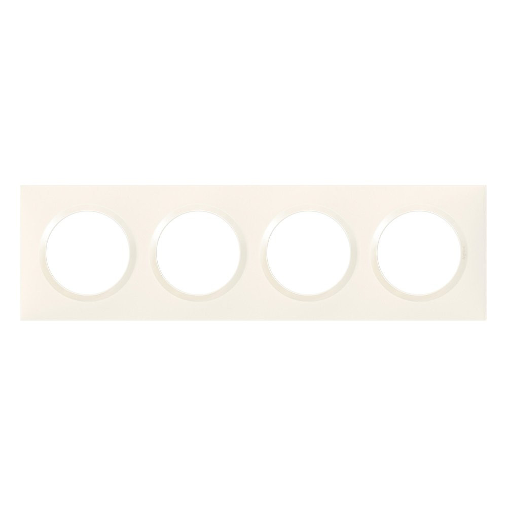 Plaque de finition 4 postes Legrand Dooxie 6 009 04 coloris .300 x P.10 x H.87 mm - vue 2