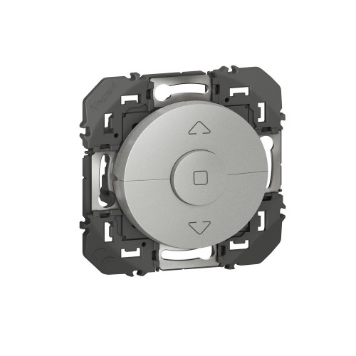 Interrupteur volet roulant, LEGRAND Dooxie, aluminium - LEGRAND