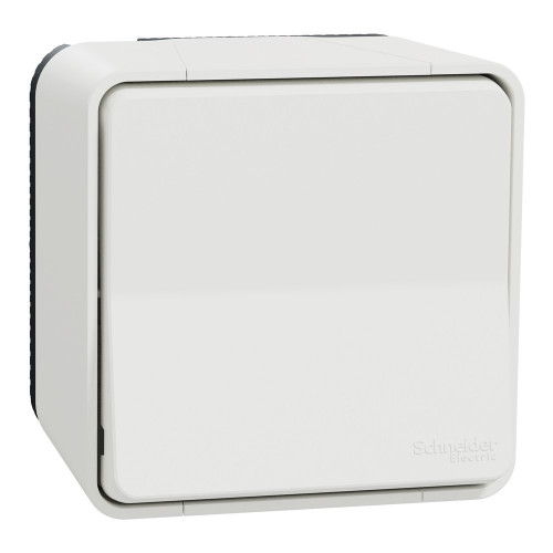 Interrupteur va-et-vient saillie Mureva Styl, SCHNEIDER ELECTRIC, blanc - SCHNEIDER ELECTRIC