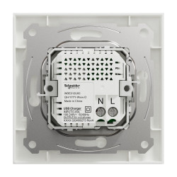 Prise chargeur double usb A+C complet Miluz, SCHNEIDER ELECTRIC, blanc - SCHNEIDER ELECTRIC