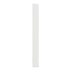 Plaque double horizontale Miluz, SCHNEIDER ELECTRIC, blanc - SCHNEIDER ELECTRIC