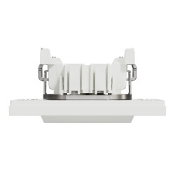 Poussoir lumineux complet  Miluz, SCHNEIDER ELECTRIC, blanc - SCHNEIDER ELECTRIC