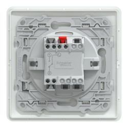 Interrupteur va-et-vient complet Ovalis, SCHNEIDER ELECTRIC, blanc - SCHNEIDER ELECTRIC