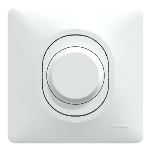 Variateur de lumière universel complet Ovalis, SCHNEIDER ELECTRIC, blanc - SCHNEIDER ELECTRIC
