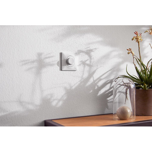 Variateur de lumière universel complet Ovalis, SCHNEIDER ELECTRIC, blanc - SCHNEIDER ELECTRIC