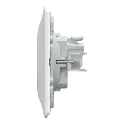 Lot de 5 prises avec terre complet Ovalis, SCHNEIDER ELECTRIC, blanc - SCHNEIDER ELECTRIC