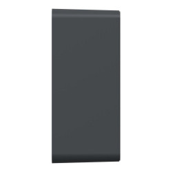 Boîte support pour montage saillie 36mm Ovalis, SCHNEIDER ELECTRIC, anthracite - SCHNEIDER ELECTRIC