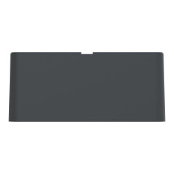 Boîte support pour montage saillie 36mm Ovalis, SCHNEIDER ELECTRIC, anthracite - SCHNEIDER ELECTRIC